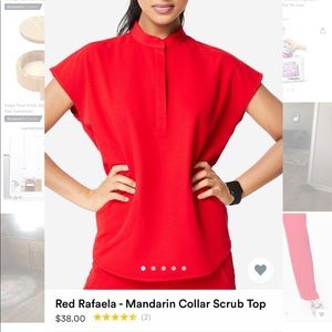 Red FIGS Set (Medium) - BRAND NEW
